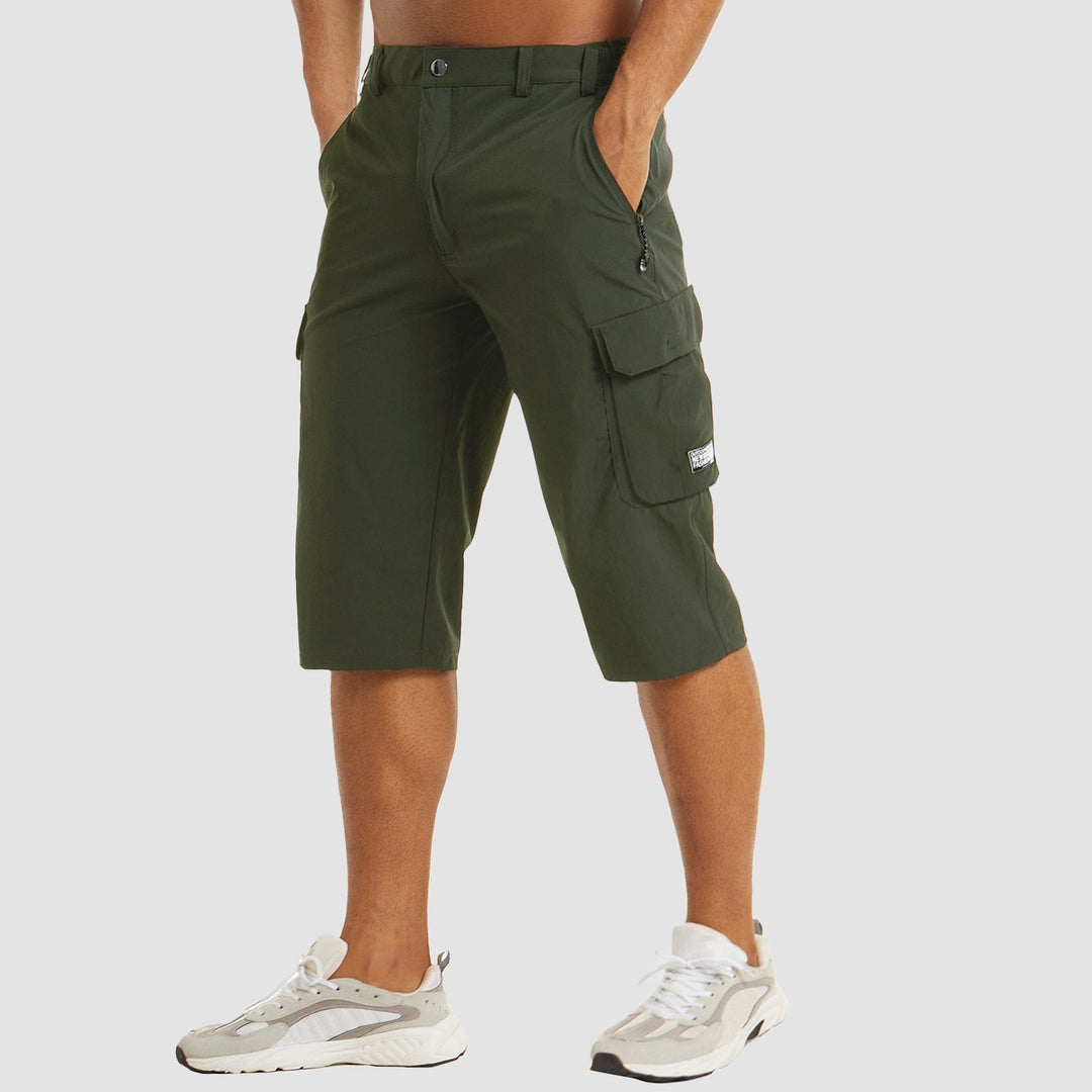 Szorty cargo męskie w swobodnym fasonie do aktywności outdoor